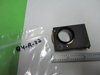 Microscope Part Carl Zeiss AG Germany Brass Mounted Lens Nice Optics
