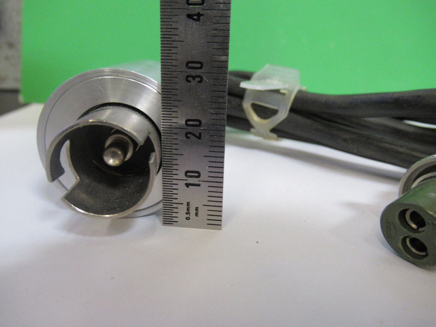 ZEISS GERMANY CABLE BULB HOLDER ILLUMINATOR MICROSCOPE AS PICTURED X4-A-61