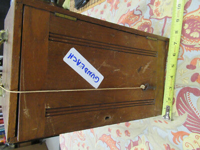 Antique Gundlach Empty Wood Cabinet for Microscope