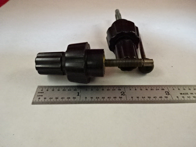 MICROSCOPE PART REICHERT AUSTRIA ZETOPAN LOT KNOBS SCREWS ETC AS IS #Y6-A-10