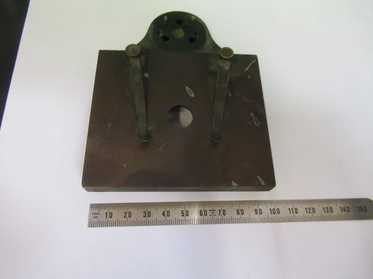 Bausch & Lomb Stage Table Antique Microscope Part Optics