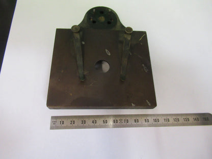 Bausch & Lomb Stage Table Antique Microscope Part Optics