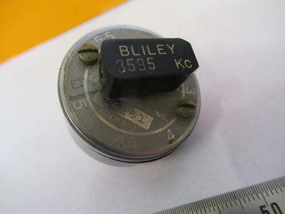 BLILEY RESONATOR QUARTZ CRYSTAL VF1 VARIABLE FREQUENCY AS PICTURED &1-DT-25