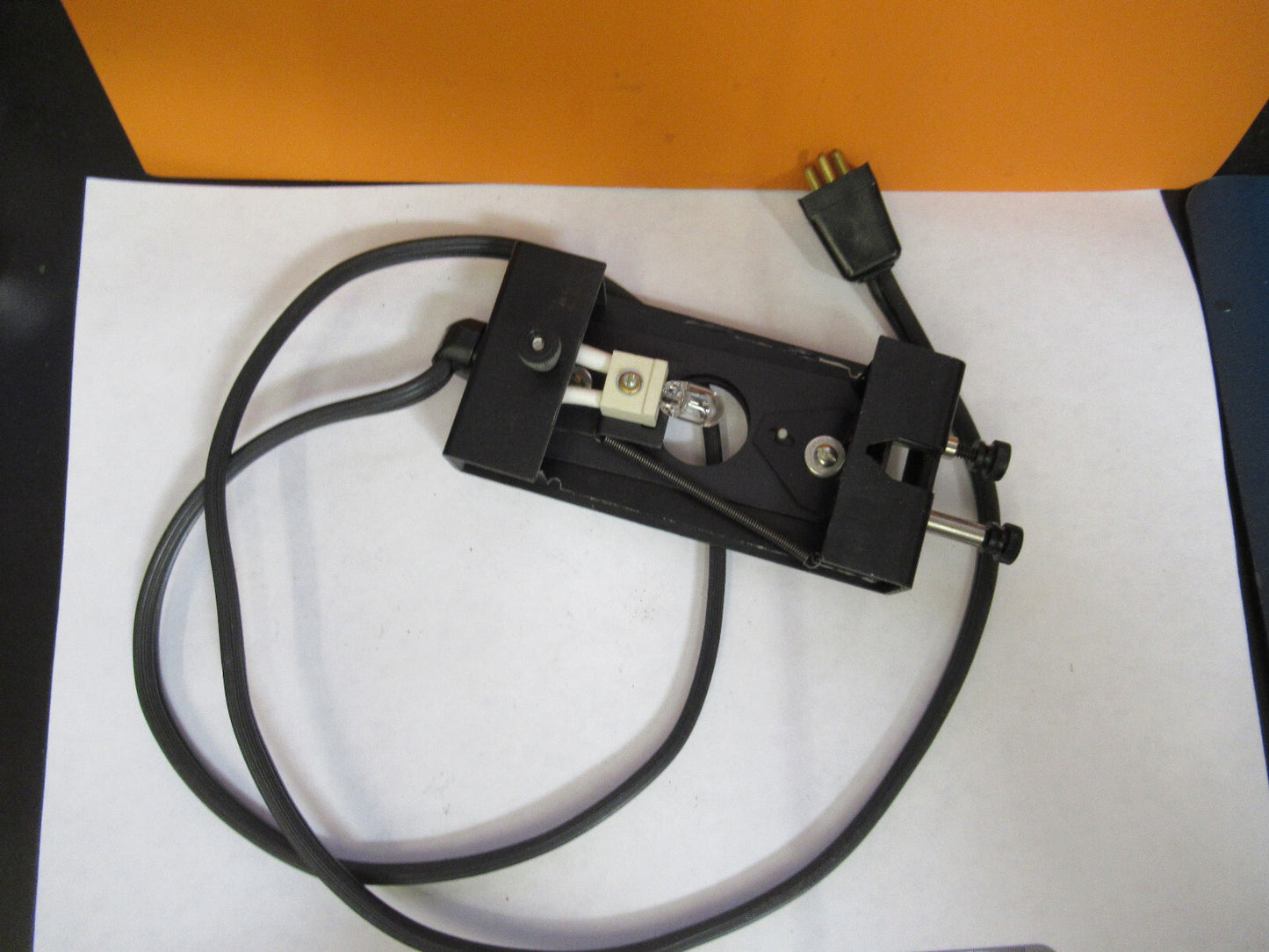 BAUSCH LOMB LAMP ILLUMINATOR HOLDER MICROSCOPE PART AS PICTURED Y3-A-36