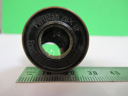 MICROSCOPE PART EYEPIECE 20X GF LEITZ GERMANY OPTICS PICTURED S8-A-69