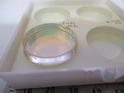 OPTICAL ex-NASA COATED LENS PRO LASER OPTICS AS PICTURED Y4-A-102