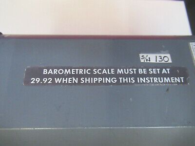 KOLLSMAN ALTIMETER PRESSURE INDICATOR A436171001 UNTESTED AS PICTURED &29-A-51