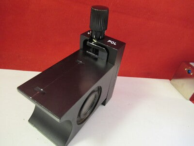 Ernst Leitz Wetzlar Germany Pol Polarizer Lens 563478 Microscope Part AS Pic