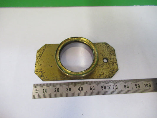Antique Brass Compressor London with Glass Microscope Part
