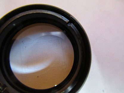 OLYMPUS JAPAN PHOTO RETICLE FRAME OPTICS MICROSCOPE PART AS PICTURED 72-C-12