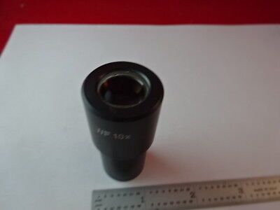 EYEPIECE 10 WF OPTICAL MICROSCOPE PART OPTICS AS IS #Q3-A-50
