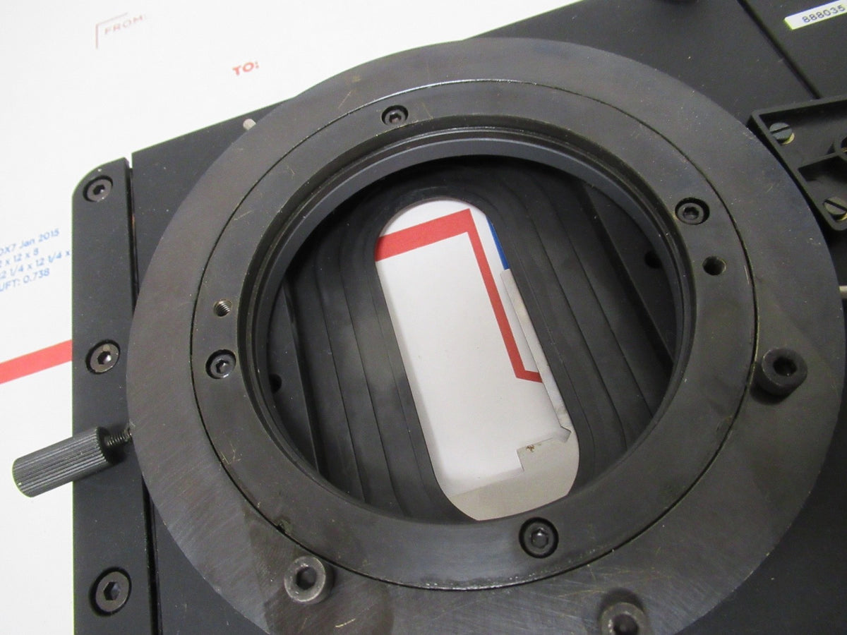 Leica Dmr Germany Nice Stage Table Rotable Microscope Part