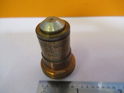 ANTIQUE BAUSCH LOMB 97X 1.9mm OBJECTIVE MICROSCOPE PART AS PICTURED &7B-B-10
