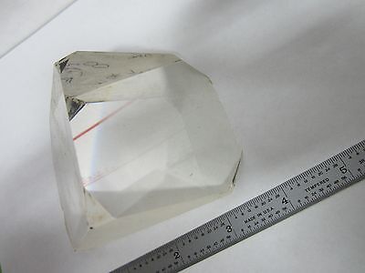 OPTICAL LARGE PRISM [CHIPPED] LASER OPTICS DWR#5-D-04