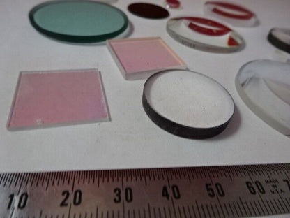 LOT OPTICAL LENSES + FILTERS PRO OPTICS AS IS &U7-A-09B