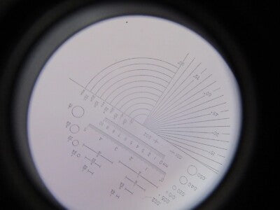 SPI LOUPE LUPE 10X MAGNIFICATION MICROSCOPE PART OPTICS AS PICTURED &50-A-12