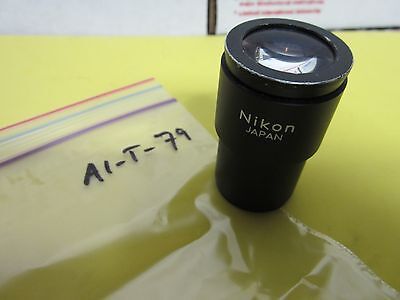 RARE EYEPIECE NIKON D 10X/21 JAPAN MICROSCOPE OPTICS AS IS BIN#A1-T-79