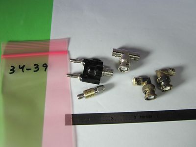 Connector BANANA BNC Elbow and Attenuator RF Microwave or Dmm Tester