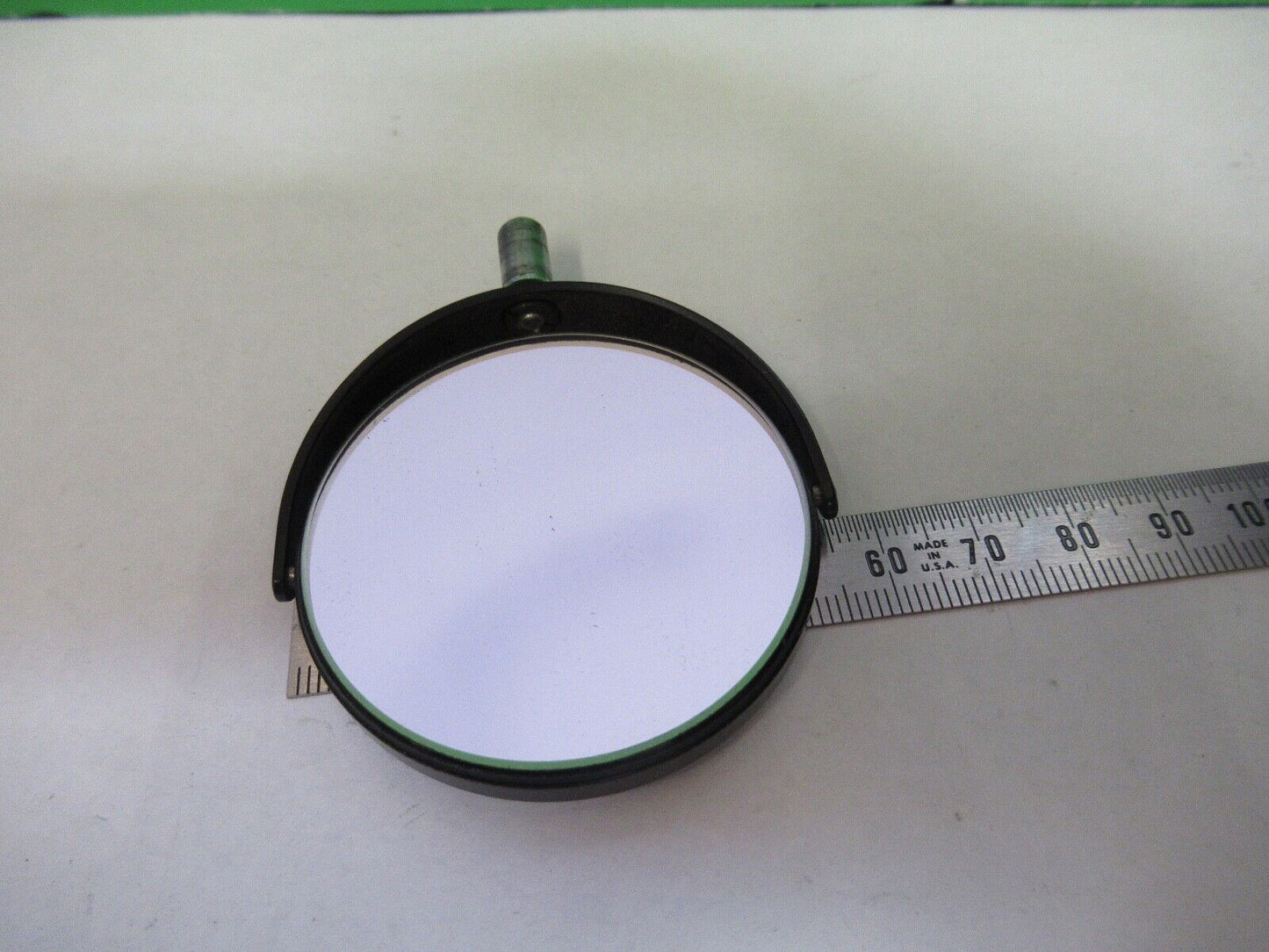 LEITZ GERMANY MIRROR ASSEMBLY OPTICS MICROSCOPE PART AS Pictured H3-B-02
