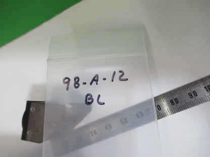 BAUSCH LOMB GLASS PRISM OPTICS MICROSCOPE OPTICAL PART AS PICTURED 98-A-12