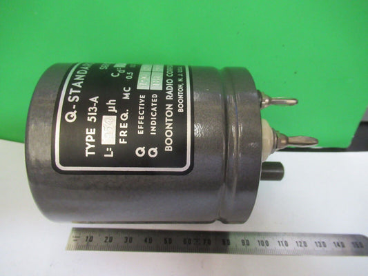 BOONTON RADIO Q FACTOR STANDARD CALIBRATION INDUCTANCE AS PICTURED &z8-a-33