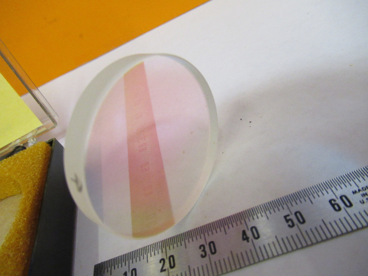 OPTICAL ex-NASA COATED LENS PRO LASER OPTICS AS PICTURED Y1-A-08