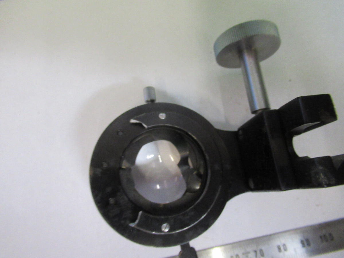 Bausch & Lomb Condenser + Iris Antique Microscope Part Optics