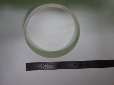 Optical PlanO Convex Lens 3.1" Dia Fl 15" Mil Spec Laser Optics Bn