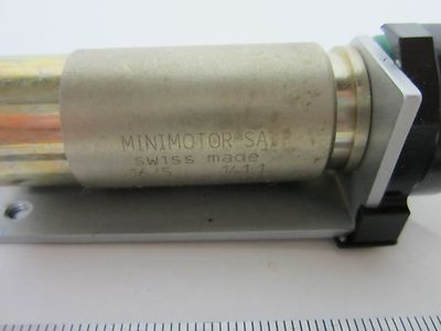Mini Motor Swiss Made 16/5 141:1 for Ernst Leitz Microscope Optics