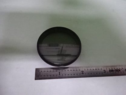 MICROSCOPE PART POLARIZER STEREO OLYMPUS JAPAN OPTICS AS IS #AQ-34