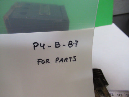 FOR PARTS SPENCER LAMP ASSEMBLY DOESN'T POWER MICROSCOPE PART AS PIC &P4-B-87