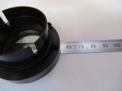LEICA LEITZ DMRB PLASTIC IRIS DIAPHG OPTICS MICROSCOPE PART AS PICTURED #S4-B-25