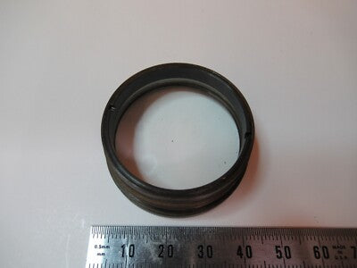 VINTAGE BRASS OBJECTIVE STEREO MICROSCOPE PART OPTICS AS PICTURED &14-B-53