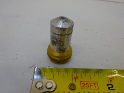 Microscope Part Objective Bausch & Lomb 43X Optics