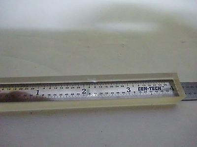 OPTISCHE RECHTECKIGE PLANO-KONKAV-LASERLINSENOPTIK WIE BESEHEN BIN#P7-26