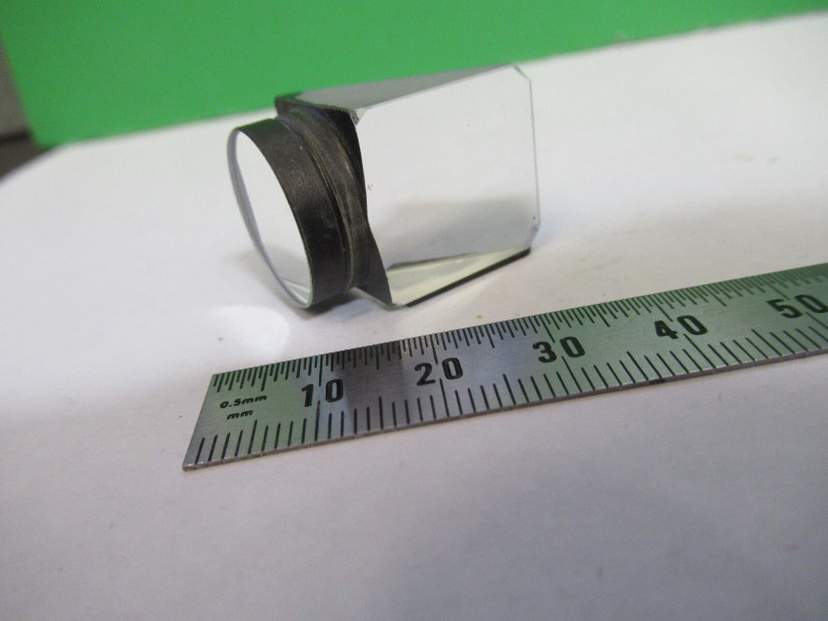 BAUSCH LOMB GLASS PRISM OPTICS MICROSCOPE PART AS PICTURED &G2-A-92