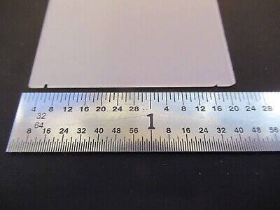 QUARTZ PLATE SINGLE CRYSTAL X-CUT PIEZOELECTRIC BLANK AS PICTURED &3K-A-97