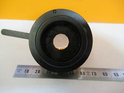 ANTIQUE SPENCER CONDENSER + IRIS  MICROSCOPE PART AS PICTURED &P5-A-87