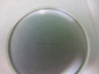 OPTICAL GLASS RETICLE MICROMETER PATTERN MICROSCOPE PART AS PICTURED U8-A-74