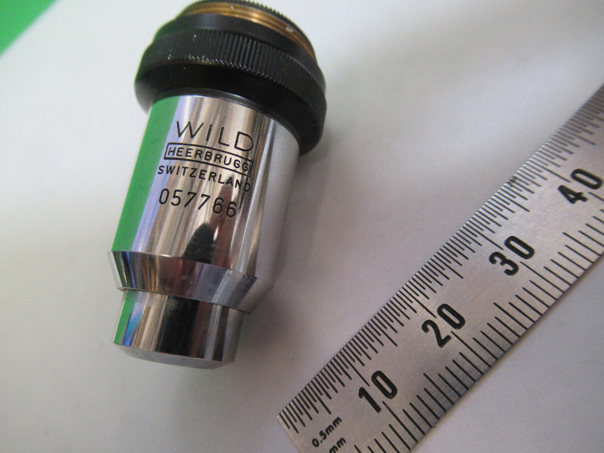 Microscope Wild Swiss Objective 40X Optics Lens