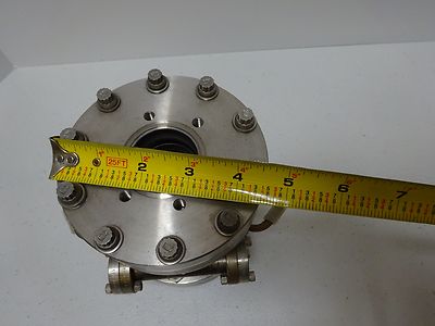 Mdc High Vacuum Chamber Water Cooled Heavy Stainless Steel