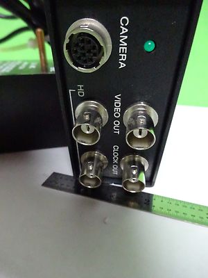 MICROSCOPE PART CAMERA POWER SUPPLY SIGNAL CONDITIONING OPTICS AS IS BIN#W3-45