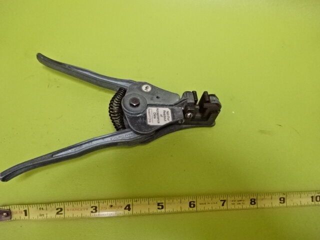 FOR PARTS CABLE STRIPPER TOOL [rusty] AS IS #TA-3-13