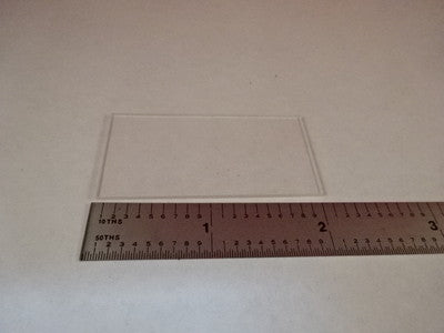 BK7 Glass Slide 1" x 2" Sides 1.2 mm thick Optical Laser Optics