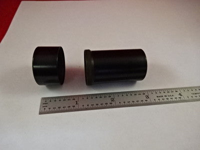 EMPTY VINTAGE BRASS ZEISS OBJECTIVE CONTAINER MICROSCOPE PART AS IS &33-A-17