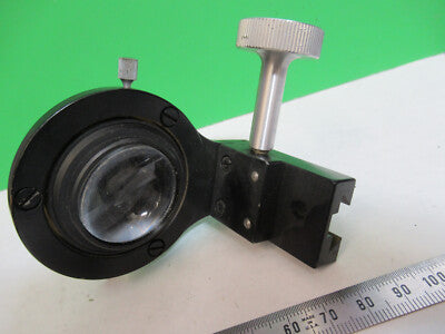SPENCER AO VINTAGE CONDENSER + IRIS MICROSCOPE PART AS PICTURED Q9-A-58