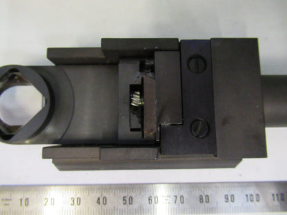 AUS JENA GERMANY DIC SLIDE OPTICS POLARIZER MICROSCOPE PART AS PICTURED V8-B-02