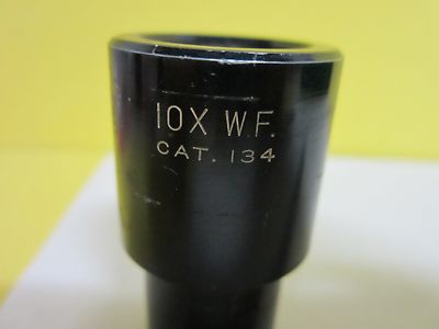 Microscope Part Eyepiece American Optical Co. 10X Wf American Optics