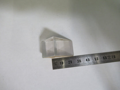 BAUSCH LOMB GLASS PRISM OPTICS MICROSCOPE OPTICAL PART AS PICTURED 98-A-14