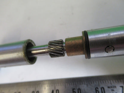 SPENCER AO SET of KNOBS STAGE ANTIQUE MICROSCOPE PART as pic T6-A-71